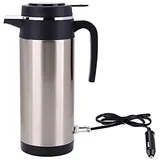 Isolierkanne Thermoskanne Tragbare 1200 ml 24 V Reise Auto Wasserkocher Wasserkocher Schnell Kochen mit Zigarettenanzünder für Tee Kaffee Trinken