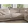 KAWOLA Ecksofa Madeline Cord Recamiere rechts taupe