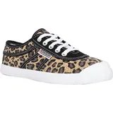 Kawasaki Sneaker K-Players Star Canvas met extra hoog katoengehalte 8002 Leopard 36