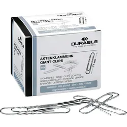 DURABLE Aktenklammer 122725 77mm verzinkt 100 St./Pack.
