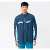 Atmungsaktive Laufjacke mit Reflektoren und Handysicherung EVEN BLAU|pastellblau XL