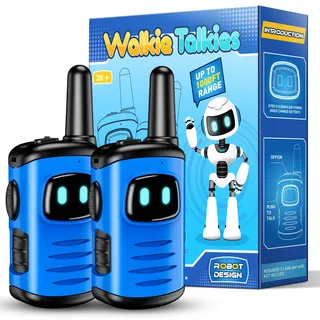 EUCOCO Walkie Talkie Kinder, Spielzeug ab 3 4 5 6 7 8 Jahre Junge Geschenk Junge 3-10 Jahre Outdoor Spiele für Kinder Walki Talki Kinderspielzeug Weihnachten Geschenke Kinder Geschenkideen Spielsachen