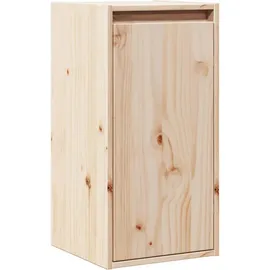 vidaXL Wandschrank, Braun, Holz, Kiefer, Rechteckig, 30x40x30 cm, Wohnzimmer, Wohnwände, Hängeelemente