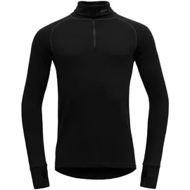Devold Expedition Merino 235 Zip Neck Langarmshirt schwarz L