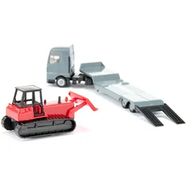 Siku 1762 - MAN Lkw mit Planierraupe,