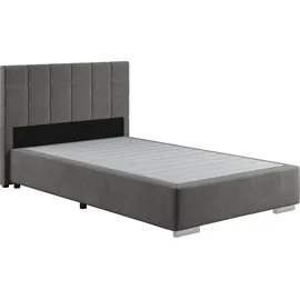 Cotta Boxspringbett »Simba«, Topseller! wahlweise mit oder ohne Matratze und Topper bestellbar, grau