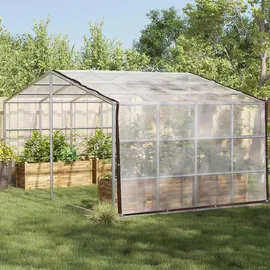 vidaXL Plant Cover Transparent 5 x 5 m Pe