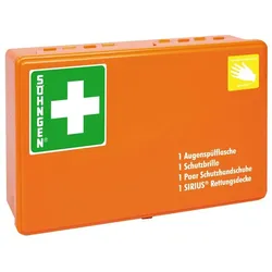 GGVS-Schutzausrüstung Behälter 2 Kunststoff orange