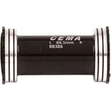 Cema Bb386 Stainless Steel Sram Dub Lagerschalen - Black - 86.5 mm