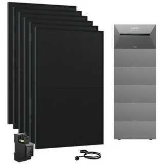16 kWh inkl. 5x B2700 Erweiterungsakku + 6x 440 W Solarpanel