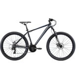 Bikestar Mountainbike BIKESTAR Fahrräder Gr. 46 cm, 27,5 Zoll (69,85 cm), schwarz Hardtail
