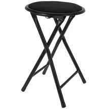 Mojawo Klapphocker 30cm Schwarz