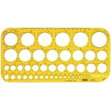 M+R M + R Zeichenschablone gelb