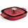 WOLL Iron Steakpfanne 24 x 24 cm rot