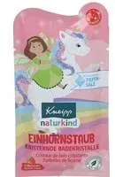 Kneipp® naturkind Cristaux de bain crépitants Paillettes licorne Bain 60 g