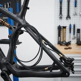 Tektro Bremsleitung ohne Banjo 2000 mm Schwarz