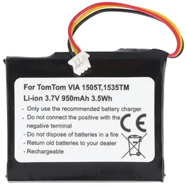 AccuCell TomTom VIA 1505T, 1335TM Nachbau Akku von AccuCell