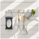 StarTrading LED Laterne FLAMME - inkl. LED Kerze - H: 23cm, D: 13,5cm - Batteriebetrieb - Ti...