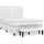 vidaXL Boxspringbett 140 x 200 cm Weiß