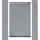 EXKLUSIV HEIMTEXTIL Aluminium-Jalousie 70 x 130 cm Silber