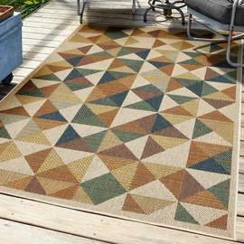 Andiamo Teppich Sedona Kästchen multi 160 x 230 cm
