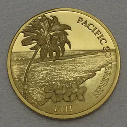 Goldmünze 1oz Pacific Sovereign 2012 (Fidschi)