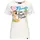 Queenkerosin Print-Shirt Florida (1-tlg) mit Vintage-Motiv braun XXL