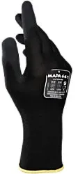 Mapa Professional Ultrane 641 Arbeitshandschuhe Nitril Ungepudert Large (L) Schwarz 2 Handschuhe