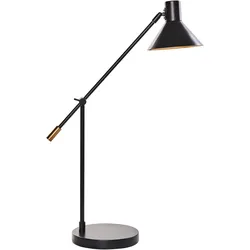 Schreibtischlampe PINKEEN Metall Schwarz