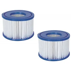2x Bestway Filterkartusche Poolfilter Filter Ersatzfilter Lay-Z-Spa Gr. 6 58323