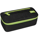 Wedo 24243011 Etui Weiches Federmäppchen Polyester Schwarz, Grün