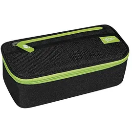 Wedo 24243011 Etui Weiches Federmäppchen Polyester Schwarz, Grün