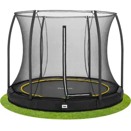 Salta Comfort Edition Ground 183 cm inkl. Sicherheitsnetz schwarz