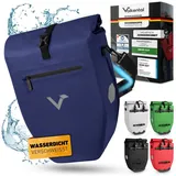 Valkental ValkBasic Gepäckträgertasche blau