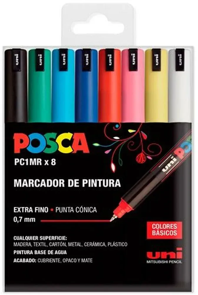 Marker-Set POSCA PC-1MR Bunt