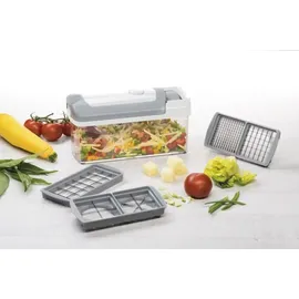 Genius Nicer Dicer Chef 14-tlg. weiß / grau