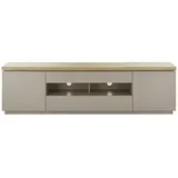 MCA Furniture PALAMOS Lowboard 200 cm grau Holzwerkstoff