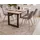 furn.design Malta 160 x 75 x 90 cm Eiche Sonoma schwarz