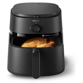Philips Heißluftfritteuse NA130/00 schwarz
