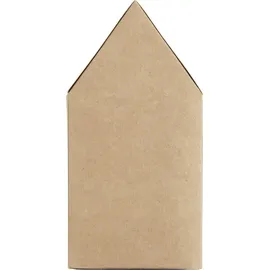 Rico Design Adventskalender PAPER POETRY PAPPHÄUSER VORGESTANZT - 24 Stück - Braun - Braun