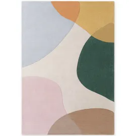 Ted Baker Clarissa Wollteppich 120 x 170 cm Multifarben