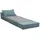 miliboo Schlafsessel SALLY Polyester 95 x 64 x 70 cm Blau