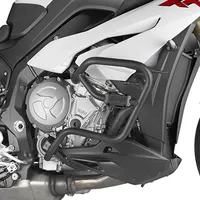 GIVI Rohrförmiger Motorschutz/Sturzbügel für Motorrad Black One Size