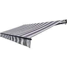 Garden Pleasure Gelenkarmmarkise 395 x 250 cm grau