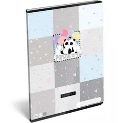 Pandacorn: Liniertes Heft, A4