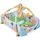 Moni Spielcenter 2 in 1 Oase JL628-1B Krabbeldecke, Spielbogen Spielzeuge Kissen