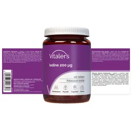 vitaler's Jod 200 μg Tabletten 120 St.