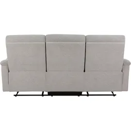 Home Affaire 3-Sitzer HOME AFFAIRE, grau (hellgrau), B:207cm T:91cm, Sofas, 105-150 Relax- und Liegeposition, Federkernpolsterung