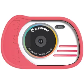KIDYWOLF 418042 - Foto- und Videokamera rosa