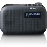 Lenco DAB+ PDR-016BK - Bluetooth Radio schwarz